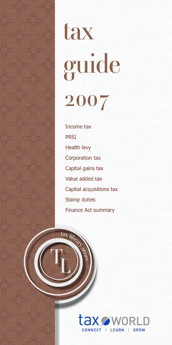 Tax Guide 2007