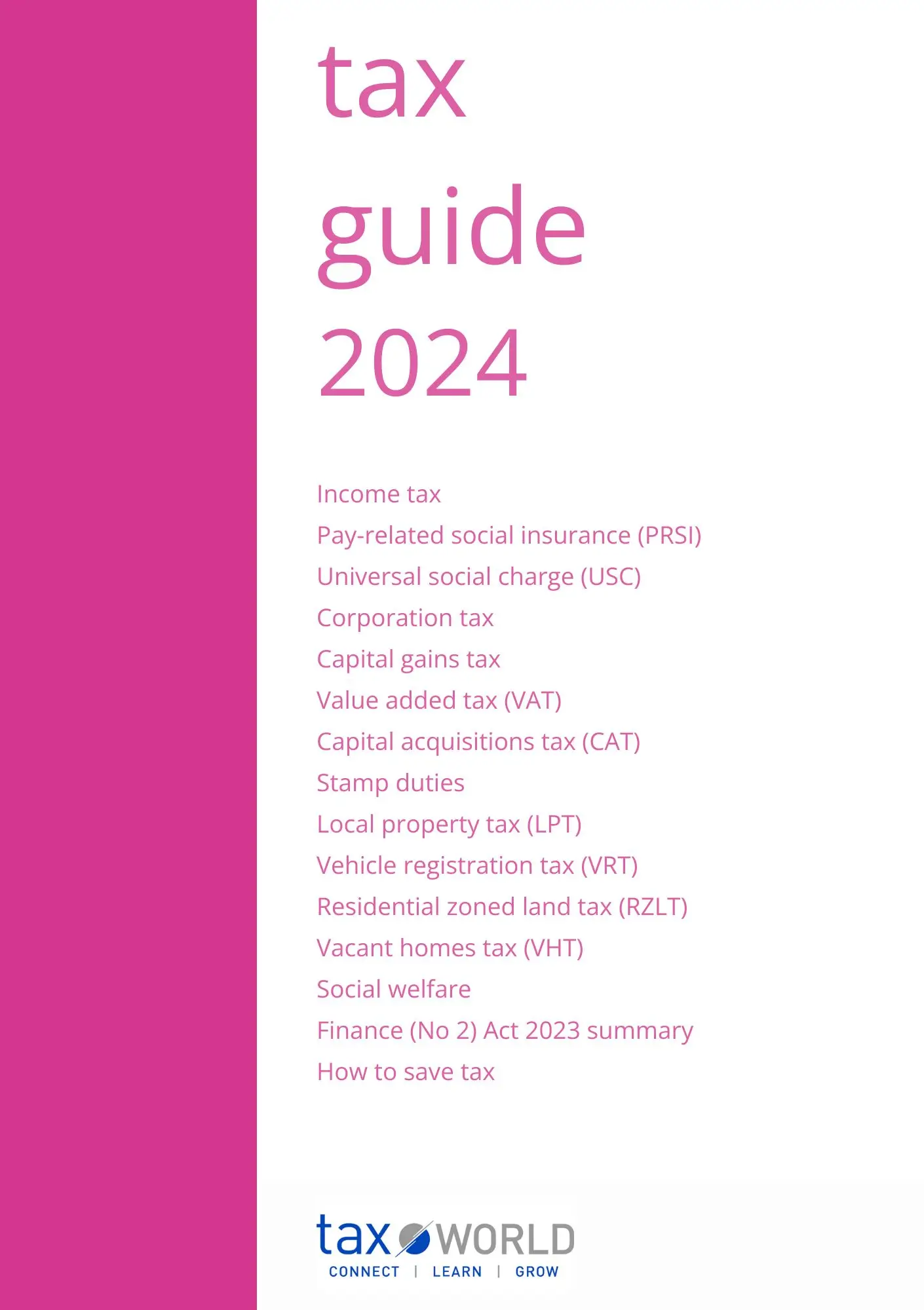 Tax Guide 2024